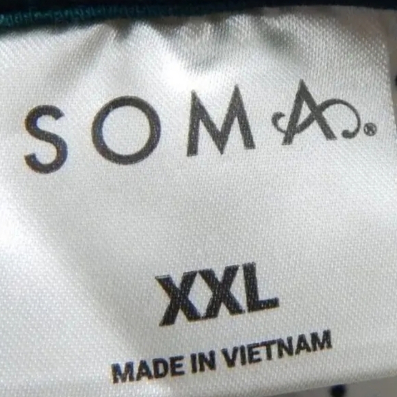 Soma Cool Nights Pajama Set Christmas Trees - Picture 2 of 2